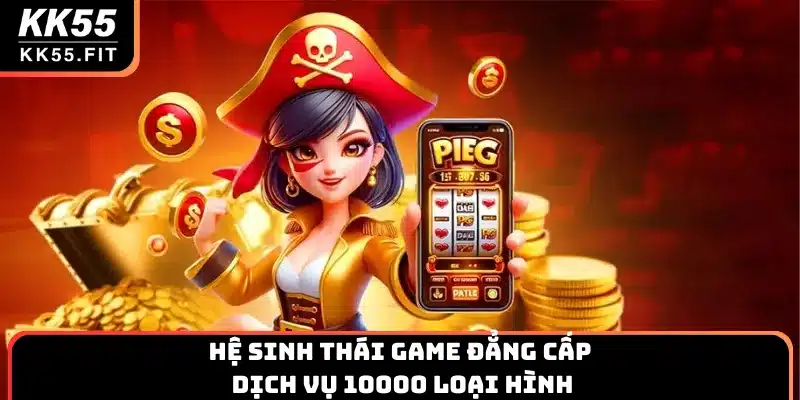 Hệ sinh thái game đẳng cấp dịch vụ 10000 loại hình